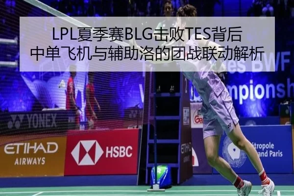 LPL夏季赛BLG击败TES背后中单飞机与辅助洛的团战联动解析